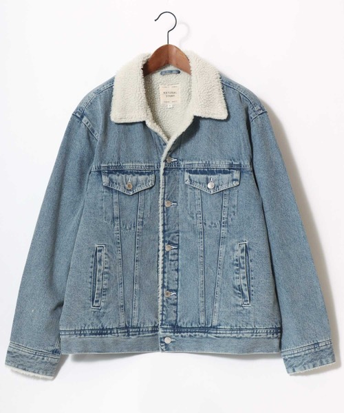 Lazar（ラザル） デニムジャケット gジャン Boa Lining Denim Jacket