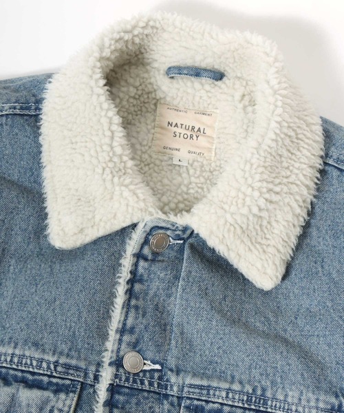 Lazar（ラザル） デニムジャケット gジャン Boa Lining Denim Jacket
