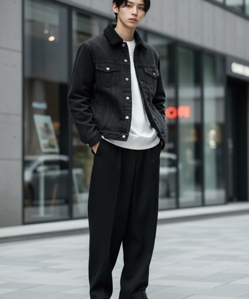 Lazar（ラザル） デニムジャケット gジャン Boa Lining Denim Jacket