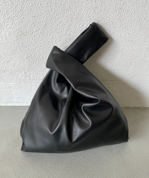 AIC. ハンドバッグ 「再入荷」アシンメトリーミニバッグ/フェイク 