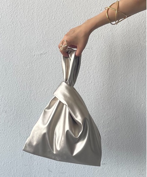 AIC. ハンドバッグ 「再入荷」アシンメトリーミニバッグ/フェイク