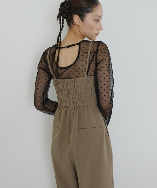 ANDRESD ブラウス シャツ シアートップス / sheer tops レディース
