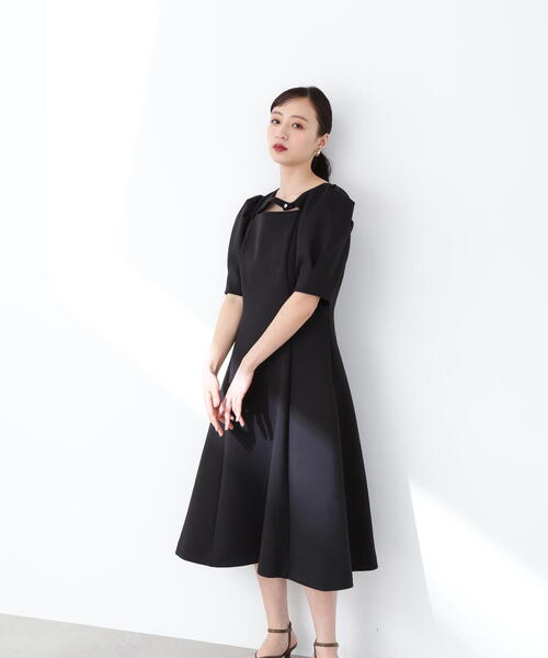 「JILL by JILL STUART」 半袖ワンピース SMALL ブルー レディース_画像2