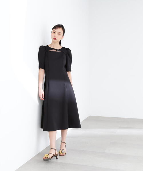 「JILL by JILL STUART」 半袖ワンピース SMALL ブルー レディース_画像4