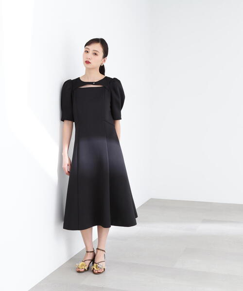 「JILL by JILL STUART」 半袖ワンピース SMALL ブルー レディース_画像9