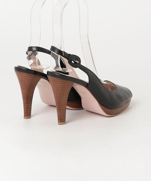 「REBECCA TAYLOR」 ヒールサンダル 23cm ブラック レディース_画像2