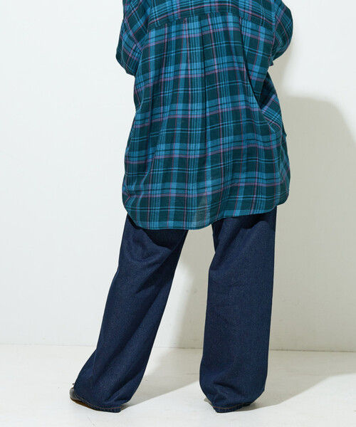 ジーンズ デニム デニムパンツ 限定展開　ストレート ルーズ デニム レディース | FREAK'S STORE | 06