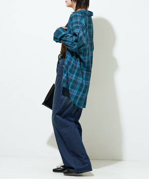 ジーンズ デニム デニムパンツ 限定展開　ストレート ルーズ デニム レディース | FREAK'S STORE | 08