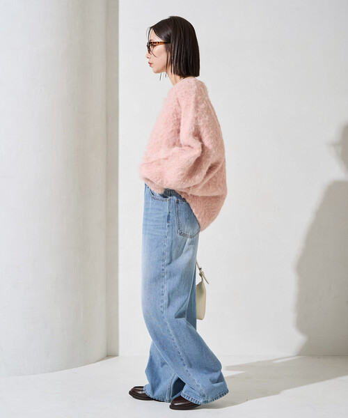 ジーンズ デニム デニムパンツ 限定展開　ストレート ルーズ デニム レディース | FREAK'S STORE | 22