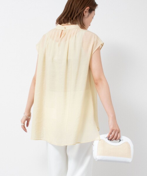 「NOLLEY'S Sophi」 半袖ブラウス 36 ブラック レディース_画像3