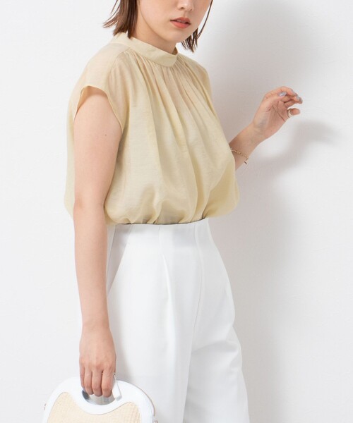 「NOLLEY'S Sophi」 半袖ブラウス 36 ブラック レディース_画像7