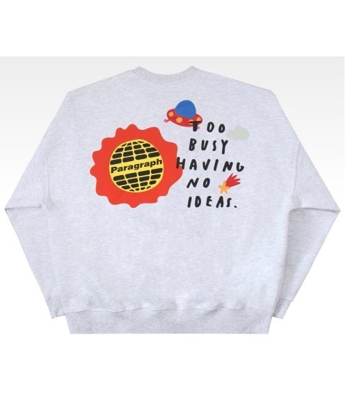 Paragraph（パラグラフ） スウェットカットソー FREE 杢グレー メンズ