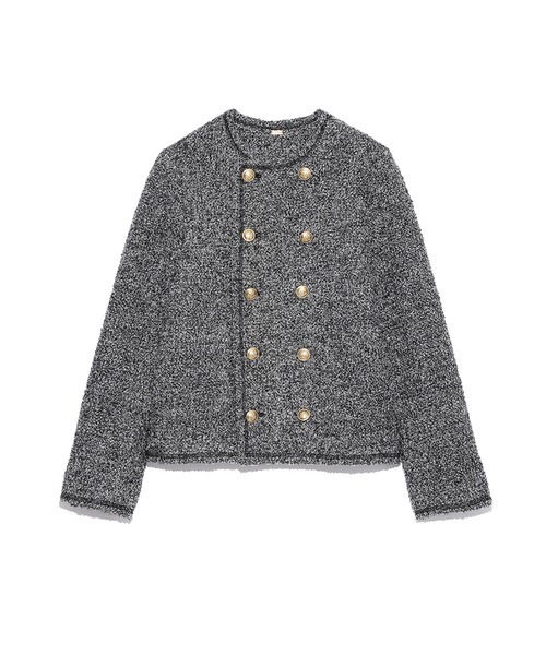 ミラオーウェン　ノーカラージャケット ノーカラージャケット｜Mila Owen（ミラオーウェン）の通販サイト【公式】