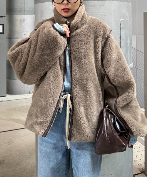 kaaana♪ 韓国❤️アウター ジャケット CIAOPANIC TYPY（チャオパニックティピー） ブルゾン アウター 「ぬく