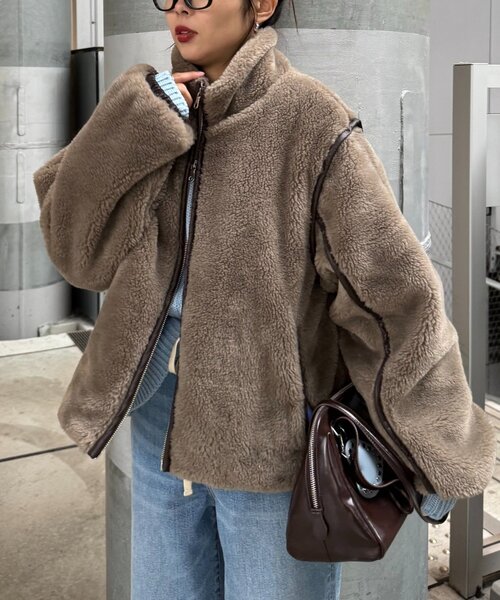 ジャケット・アウター TraditionalPatternJacquardBlouson CIAOPANIC TYPY（チャオパニックティピー） ブルゾン アウター 「軽く