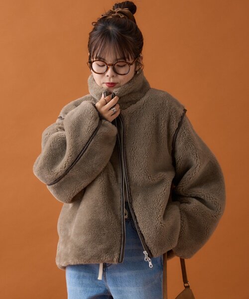 CIAOPANIC TYPY（チャオパニックティピー） ブルゾン アウター 「ぬく