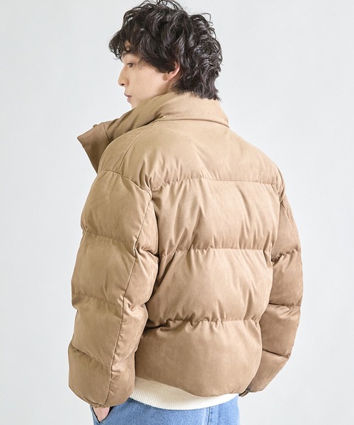 ユニオンステーション（UNION STATION）/ビーガンスウェード中綿ブルゾン UNION STATION（ユニオンステーション） ブルゾン アウター ビーガン