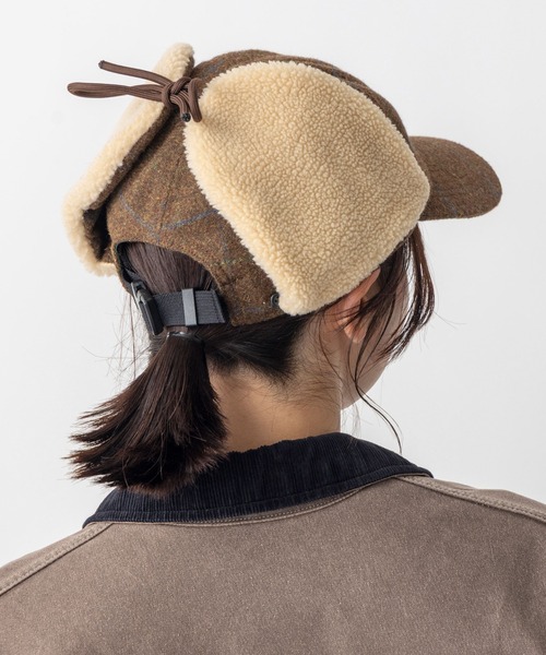 【エルエルビーン】フライトキャップ L.L.Bean（エルエルビーン） キャップ 帽子 ツイード・デタッチャブル