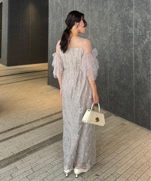 LE'RURE ドレス Pearl motif embroidery dress : ZOZOTOWN Yahoo!店