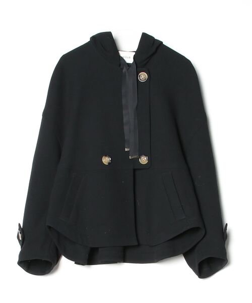 【美品】ENFOLD 38 コート ENFOLD（エンフォルド） コート 38 ブラック レディース : ZOZOTOWN