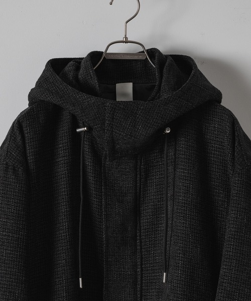 「Casper John」 モッズコート LARGE ブラック メンズ_画像5