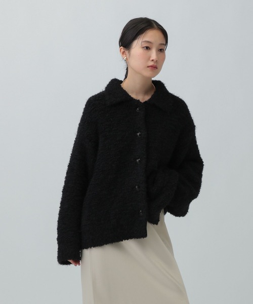 LEPSIM（レプシィム） カーディガン 3.5ゲージ襟ボタンカーディガン