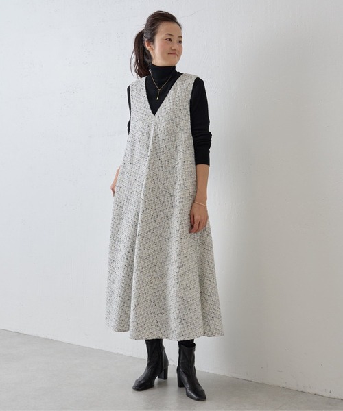 BEARDSLEY（ビアズリー） サロペットスカート 1 ブラック レディース