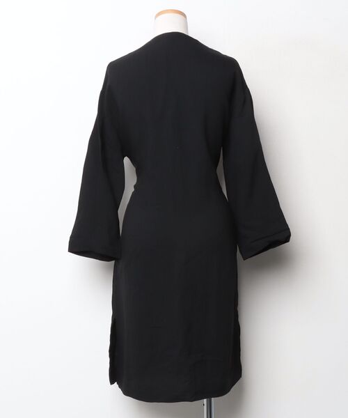 「SUGAR ROSE」 ノーカラーコート FREE ブラック レディース_画像2