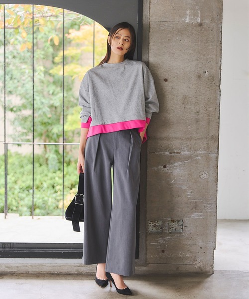 二。様♡専用です 起毛パールフリルベスト