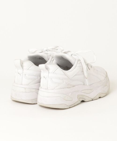 「PUMA」 ローカットスニーカー 25.5cm ホワイト レディース_画像2