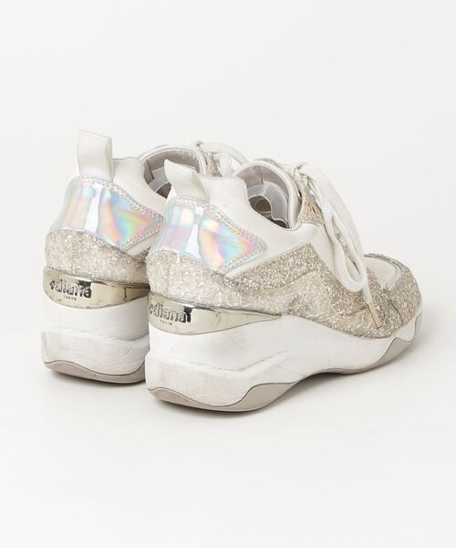 「+diana」 ローカットスニーカー 23.5cm ホワイト レディース_画像2