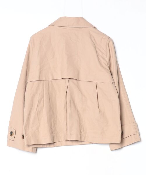 PLST（プラステ） トレンチコート L ベージュ レディース : ZOZOTOWN