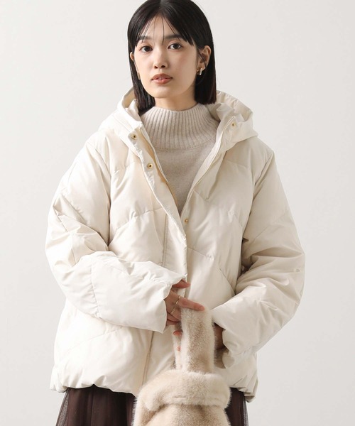 【新品】グレディブリリアン　ボアスタンド中綿ショートコート　ダウン Gready Brilliant（グレディブリリアン） ダウンコート ダウン