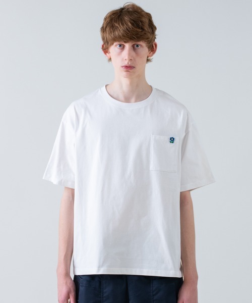 rehacer（レアセル） tシャツ rehacer TEE : Flower Parade Wide TEE