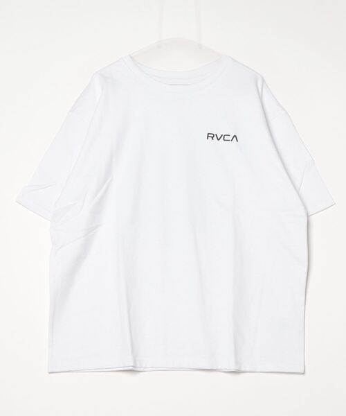 「RVCA」 半袖Tシャツ L ネイビー メンズ_画像3