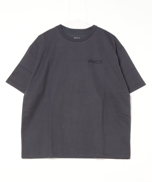 「RVCA」 半袖Tシャツ L ネイビー メンズ_画像5