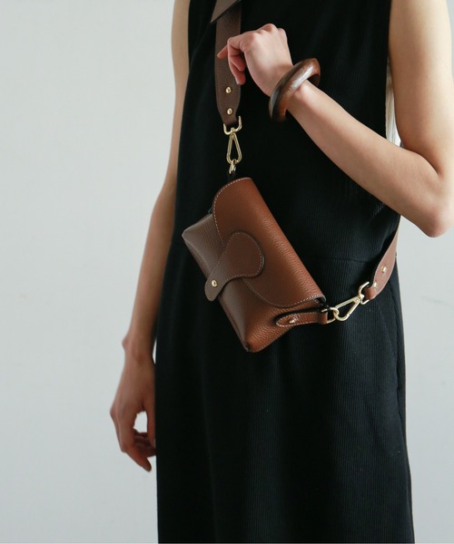 「NOMBRE IMPAIR」 ショルダーバッグ FREE ブラウン レディース_画像2