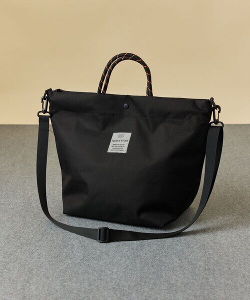 「KiU」 ショルダーバッグ「FREAK’S STOREコラボ」 ONE SIZE ブラック レディース_画像5