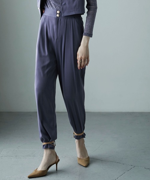 「etoll.」 セットアップ M カーキ レディース_画像6