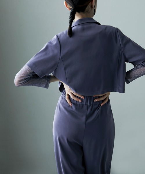 「etoll.」 セットアップ M カーキ レディース_画像7