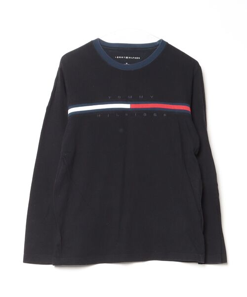 TOMMY HILFIGER（トミー・ヒルフィガー） 長袖Tシャツ SMALL ブラック