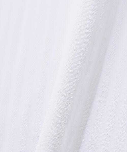 St ANDREWS tシャツ ベアサッカージャガード半袖ハーフジップアップ