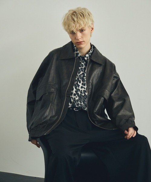 「Shoowtime」 ブルゾン X-LARGE ブラウン メンズ_画像3