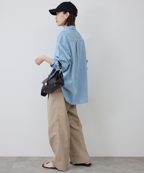 SLOBE IENA（スローブイエナ） ブラウス シャツ LEDENIM LABOR FORM