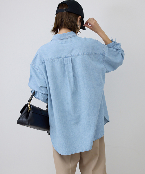 SLOBE IENA（スローブイエナ） ブラウス シャツ LEDENIM LABOR FORM