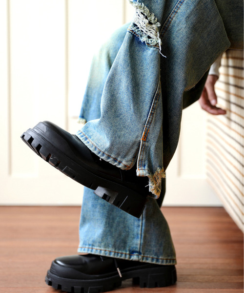 「neos」 デニムパンツ LARGE ブルー メンズ_画像8