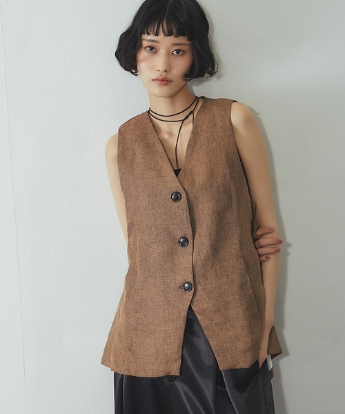 ベスト ジレ 杢調バックオープンベスト レディース : ZOZOTOWN Yahoo ベスト ジレ 杢調バックオープンベスト レディース : ZOZOTOWN Yahoo