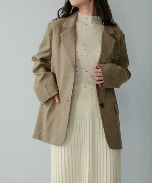 「on:nue」 長袖ニット FREE グレー レディース_画像5