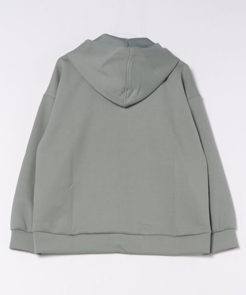 「Honeys」 「GLACIER」ジップアップパーカー M オリーブ レディース_画像2