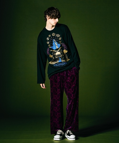 「glamb」 長袖Tシャツ L ブラック メンズの画像